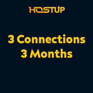 4K - 3 Months Subscription (3 TVs)