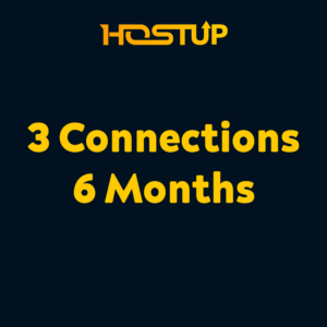 4K - 6 Months Subscription (3 TVs)